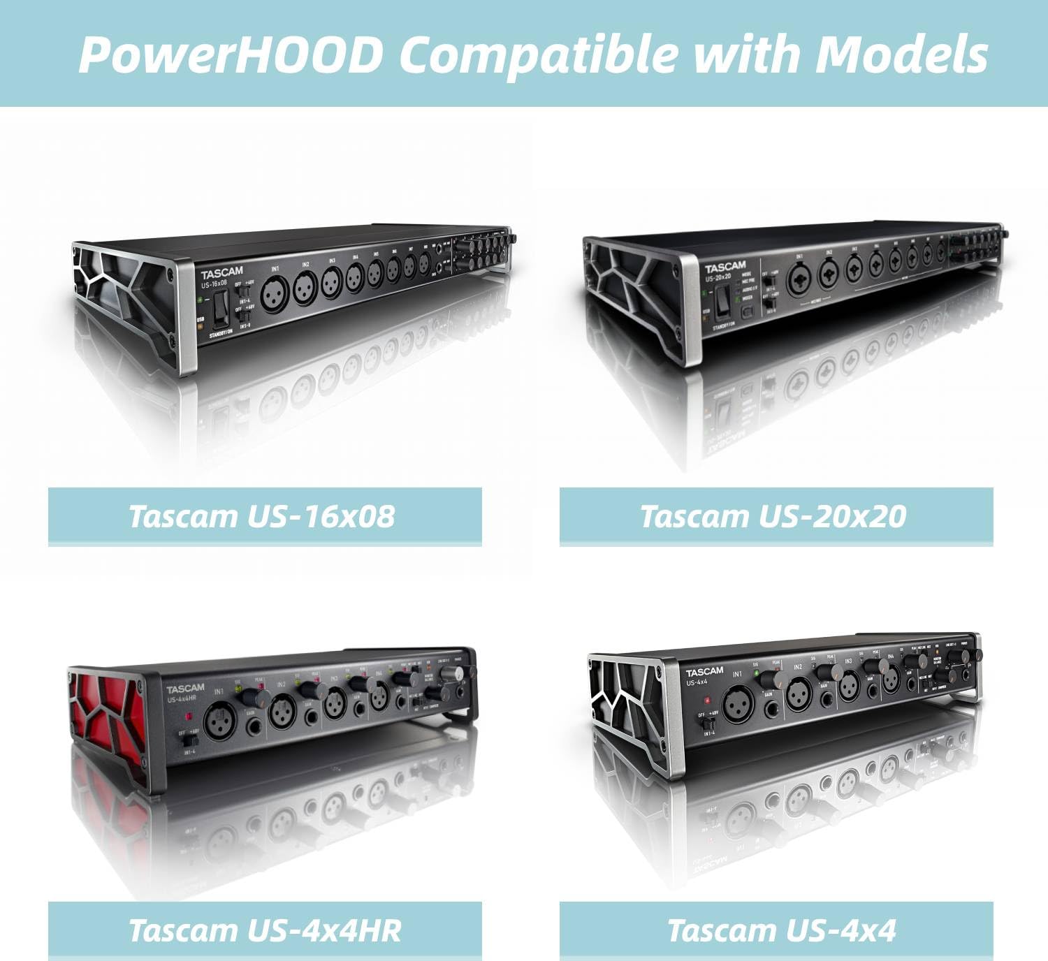 Amazon.com: 12V Adapter for Tascam US-16x08 US-20x20 US-4x4HR US